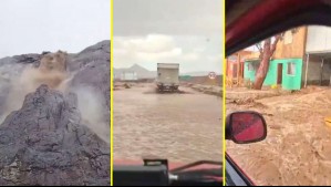 Reportan tormentas eléctricas e inundaciones en la zona norte del país