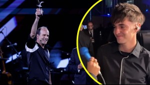 'Nunca esperé tocar acá': Hijo de Stefan Kramer tras acompañar a su padre en el Festival de Viña 2026