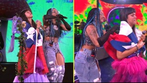 Con un remix de 'Soy Yo': Bomba Estéreo invitó a Flor de Rap para cantar en Viña 2026