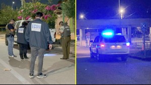 Adolescente de 17 años es herido de bala mientras se encontraba en una plaza de Cerrillos: Terminó detenido