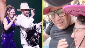 El gesto de Jesse con un padre y su hija antes del show en Viña: La joven se puso a llorar de emoción