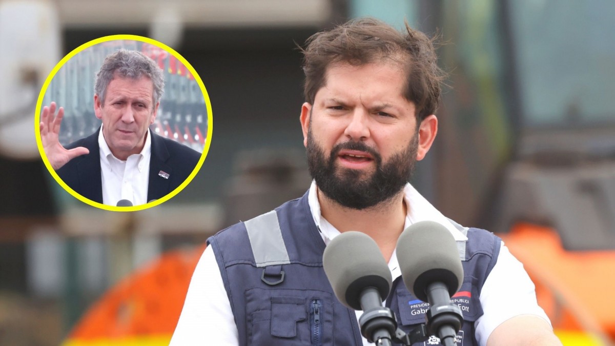 'El ministro no anda nada solo': El particular apoyo de Boric a Juan Carlos Muñoz tras sanción de EEUU