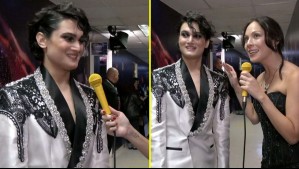 'Es una chaqueta que usó Juan Gabriel': Enzo Ferrada habla de su outfit tras cantar en obertura de Viña 2026