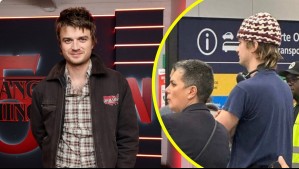 ¡Steve Harrington ya está en Chile!: Joe Keery aterriza en el país dos semanas antes del Lollapalooza y desata reacciones en redes