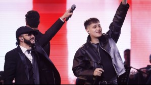 Se repitió el plato: Yandel invitó a Kidd Voodoo al Festival de Viña 2026 y cantaron juntos 'Me Mareo'