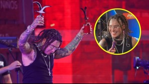 'Más contento que la ...': La reacción de Pablo Chill-E luego de llevarse las Gaviotas de Plata y Oro en Viña 2026