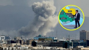 El mapa de los países afectados por ataques en medio del conflicto en Medio Oriente