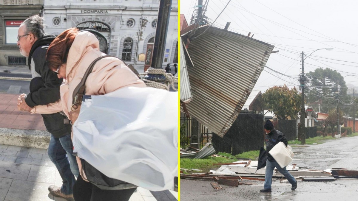 'Jet de bajo nivel': Meteorología emite aviso por viento de hasta 100 km/h para la región de Magallanes