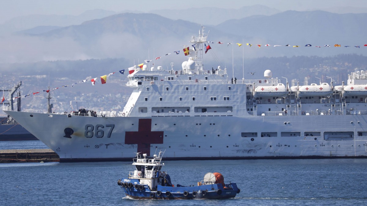 Buque Chino llega a Valparaíso: Por qué pasó por el país y cuáles son sus características
