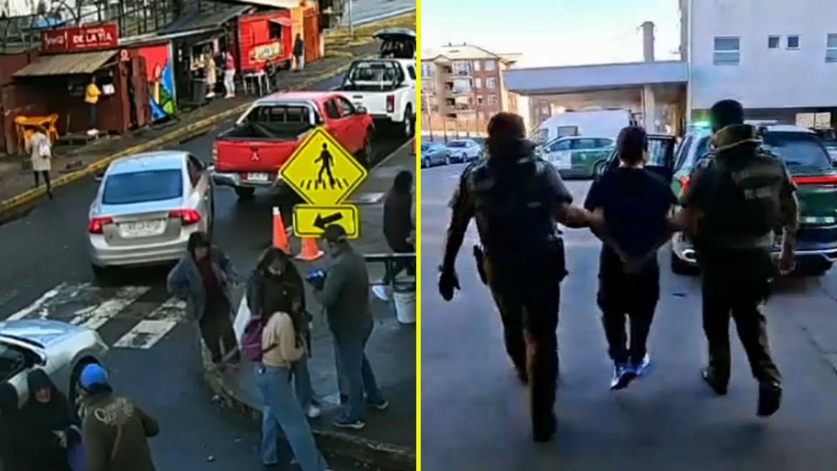 Hombre es detenido por disparar en medio de discusión por mujer que se saltó la fila afuera de la cárcel de Concepción