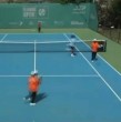 El bielorruso Daniil Ostapenko y el japonés Hayato Matsuoka vivieron unos momentos de terror en el Challenger de Fujairah, luego de registrarse bombardeos a 400 metros de donde estaban jugando.
