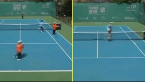 Momentos de terror: Tenistas arrancaron en pleno partido tras bombardeos a 400 metros en Emiratos Árabes