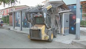 Demuelen tras mausoleos narcos en Maipú: Ya van más de 120 estructuras erradicadas desde 2023