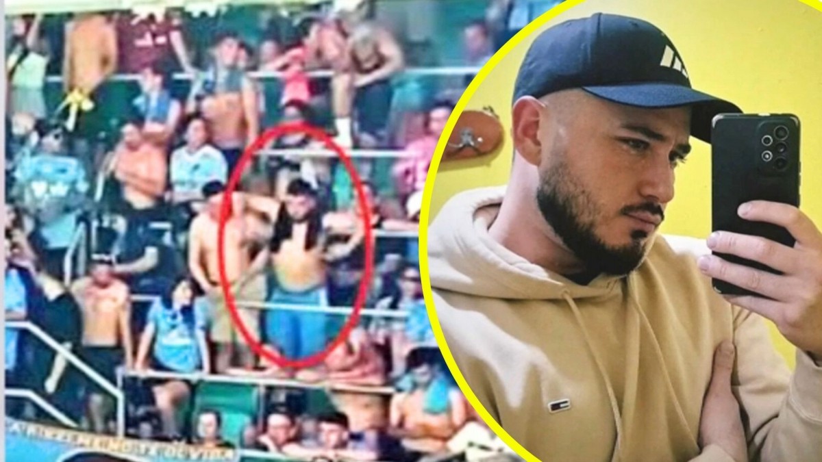 'Mi hijo no es malo': Chileno fue detenido en Brasil por hacer 'gesto racista' en partido de fútbol