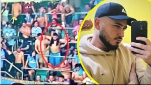 'Mi hijo no es malo': Chileno fue detenido en Brasil por hacer 'gesto racista' en partido de fútbol