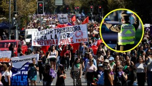 Conmemoración del 8M: Estos son los desvíos de tránsito que habrá el domingo en el centro de Santiago