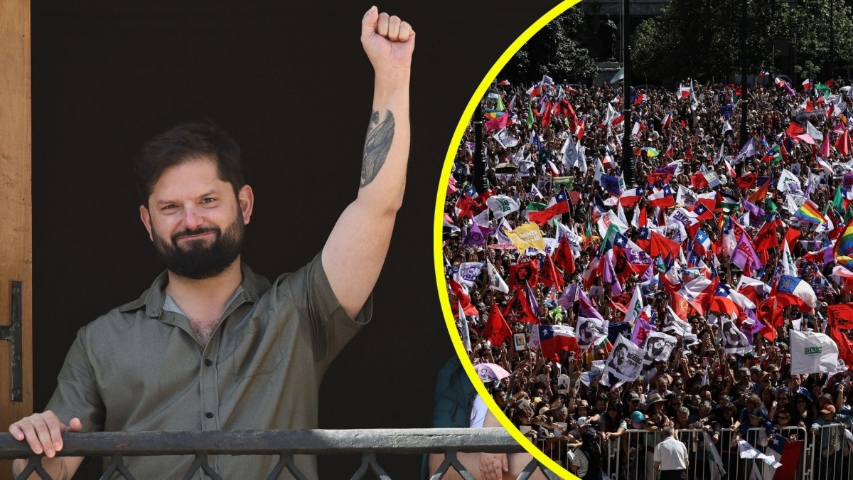 'Me voy con la frente en alto y con las manos limpias': Presidente Boric se dirigió a seguidores en 'despedida ciudadana'