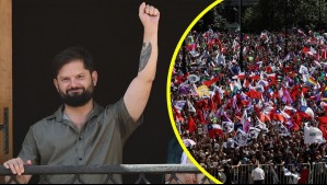 'Me voy con la frente en alto y con las manos limpias': Presidente Boric se dirigió a seguidores en 'despedida ciudadana'