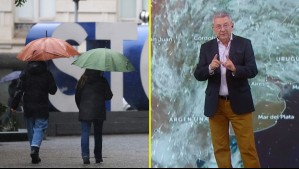 'Chubascos y en algunos sectores tormentas': Jaime Leyton detalla las zonas de la Región Metropolitana donde lloverá este domingo