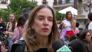 Alison Mandel participó de conmemoración del 8M en La Moneda: 'Ocupemos los espacios que nos merecemos'