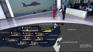 Europa despliega flota en Chipre ante escalada del conflicto en Medio Oriente