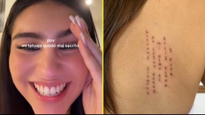 'Recomiéndenme dónde borrar': Influencer Isa Calvo se hizo su primer tatuaje y quedó mal escrito