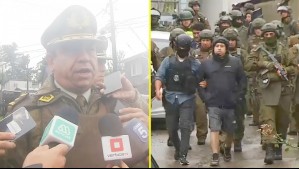 'No está detenido': Carabineros explica condición de hombre trasladado a cuartel en medio de diligencias por funcionario baleado