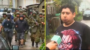 'Apuntaron a mi papá... a mi señora igual': Descartan participación de hombre que fue trasladado a cuartel por baleo a carabinero