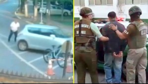 Golpeó a un conserje y a otro lo atropelló: Detienen a presunto agresor de dos trabajadores de un condominio en Huechuraba