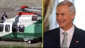 Así fue la llegada en helicóptero del Presidente Kast a Santiago tras cambio de mando