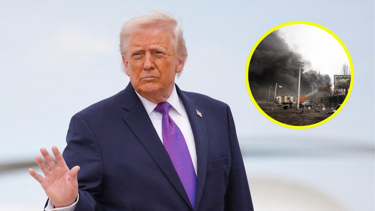 Donald Trump asegura que 'prácticamente no queda nada por atacar' en Irán