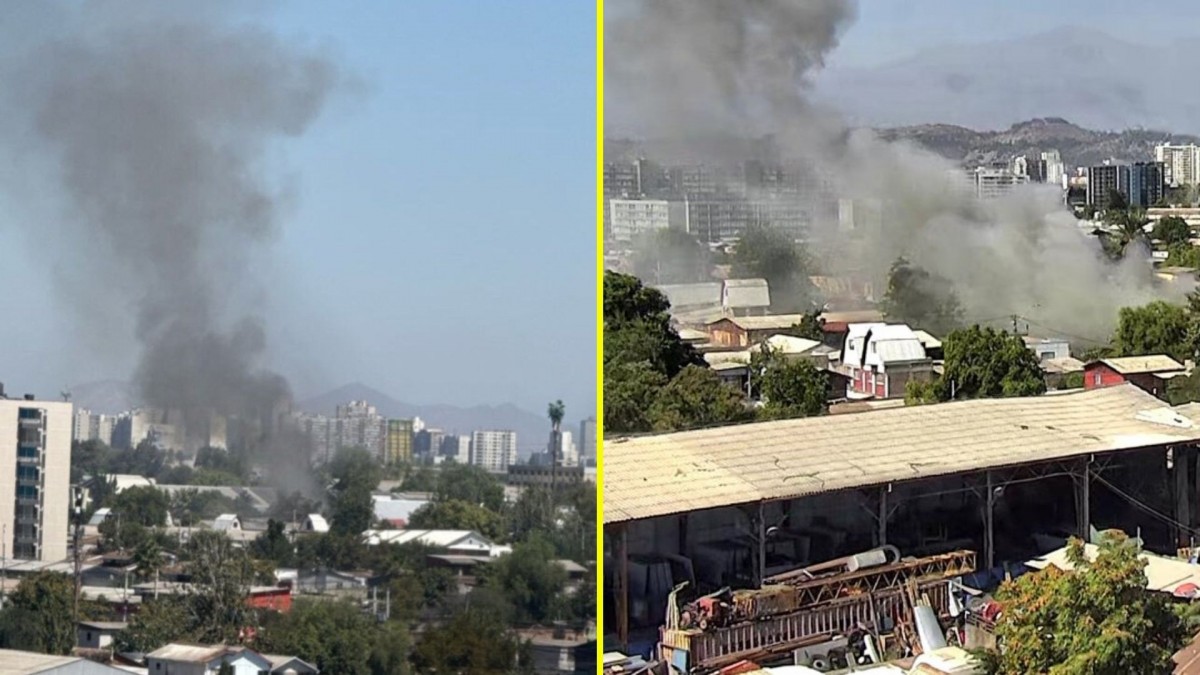 Gran incendio afecta a vivienda en Independencia: Hay peligro de propagación