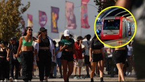 Metro tendrá extensión horaria por Lollapalooza: Este es el horario especial del tren subterráneo