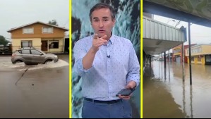 'Podríamos superar los 150 milímetros': Sistema frontal dejará su 'punto más crítico' de lluvias torrenciales en la zona central