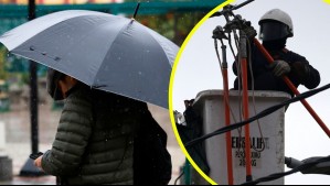 Cortes de luz por sistema frontal con intensas lluvias: Miles de clientes afectados entre regiones de Biobío y La Araucanía