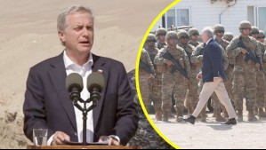 Kast monitorea trabajos en la frontera norte: 'Esto no es solo una zanja, es un sistema... van a haber puestos de observación'