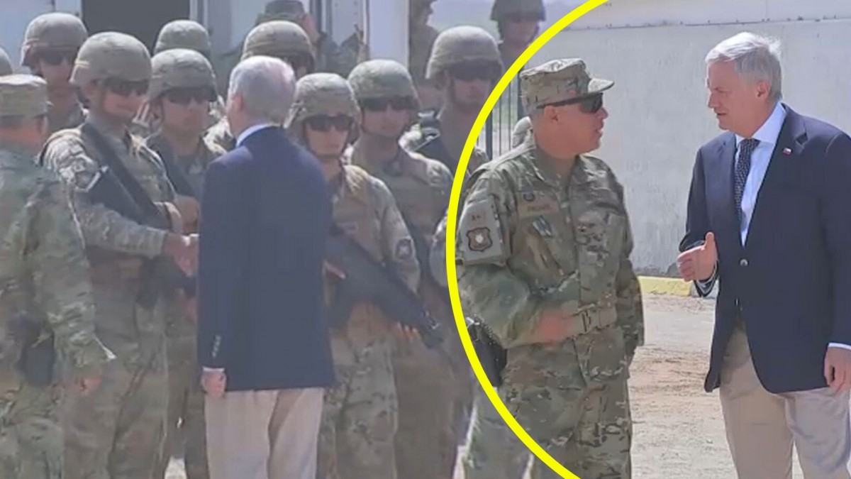 Kast saluda a militares en Arica antes de dar inicio al 'Plan Escudo Fronterizo': 'Están defendiendo los valores de la patria'