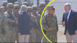 Kast saluda a militares en Arica antes de dar inicio al 'Plan Escudo Fronterizo': 'Están defendiendo los valores de la patria'