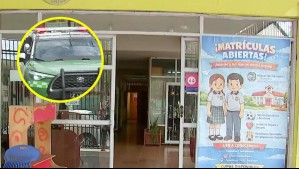 Roban decenas de computadores y colaciones de un mes en Liceo Miguel de Cervantes