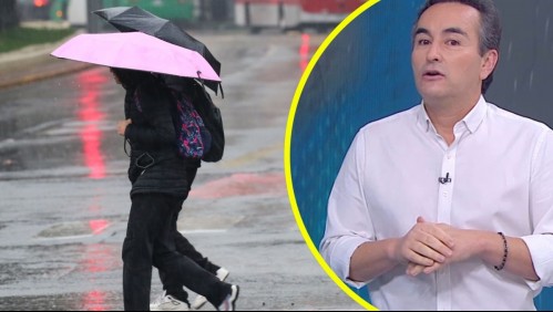 Sistema frontal se acerca a Santiago y al sur: Alejandro Sepúlveda anuncia hasta 4 mm para esta semana en la RM