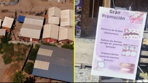 De toma a 'ciudad': Crece campamento en San Felipe con comercio, iglesias, spa, discotecas y casas de cambios