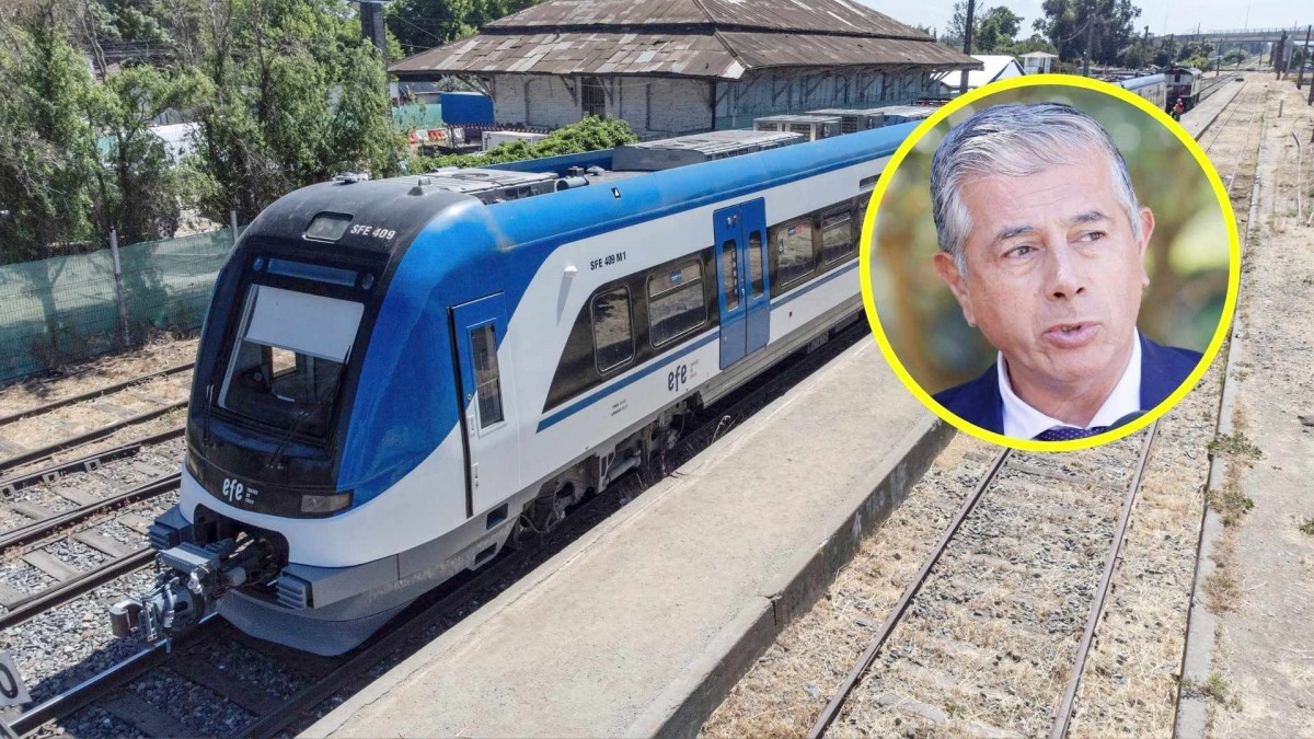 'No le veo mucho futuro': Delegado presidencial pone en duda el proyecto de Tren Santiago-Valparaíso
