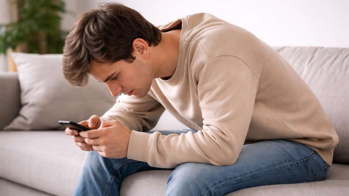 'Joroba millennial': Especialista alerta por efectos del uso del celular en la postura y la salud