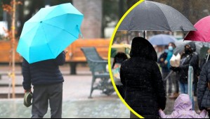 Sistema frontal llegará a la zona central: Emiten aviso por hasta 50 mm de lluvia en dos regiones de la zona central