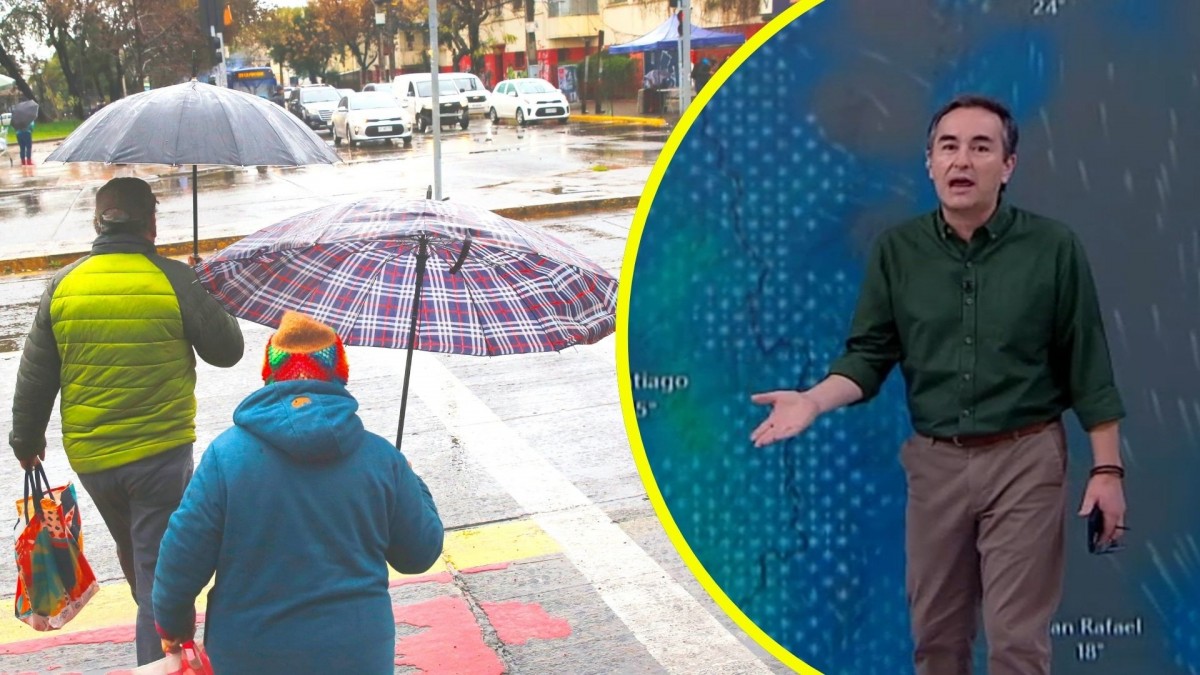 Lluvia en Santiago este viernes: Alejandro Sepúlveda responde a qué hora comenzarían las precipitaciones