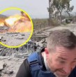 Mientras transmitía en directo, un periodista corresponsal en el Líbano y su equipo de trabajo fueron atacados con un misil que cayó a metros de ellos, dejándolos con heridas tras el fuerte impacto.
