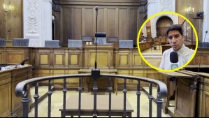 Exclusivo | Pablo Cuéllar muestra sala donde se está realizando el juicio a Nicolás Zepeda