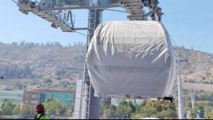 Instalan cabina de teleférico que conectará Huechuraba y Providencia: ¿Cuándo estará operativa?