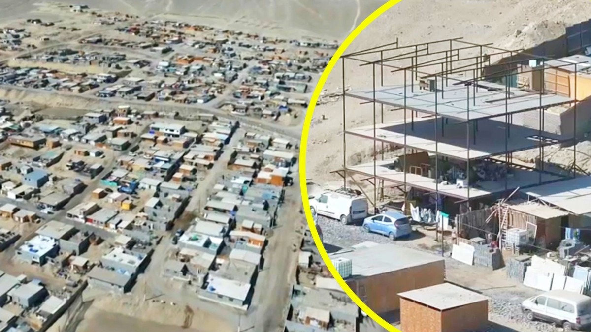 Construcciones sólidas, amplios terrenos y cámaras de seguridad: Así son las tomas que crecen descontroladamente en Antofagasta