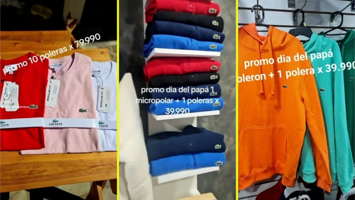 Cae banda que vendía ropa de lujo falsificada por TikTok: Incautan más de 2 mil prendas